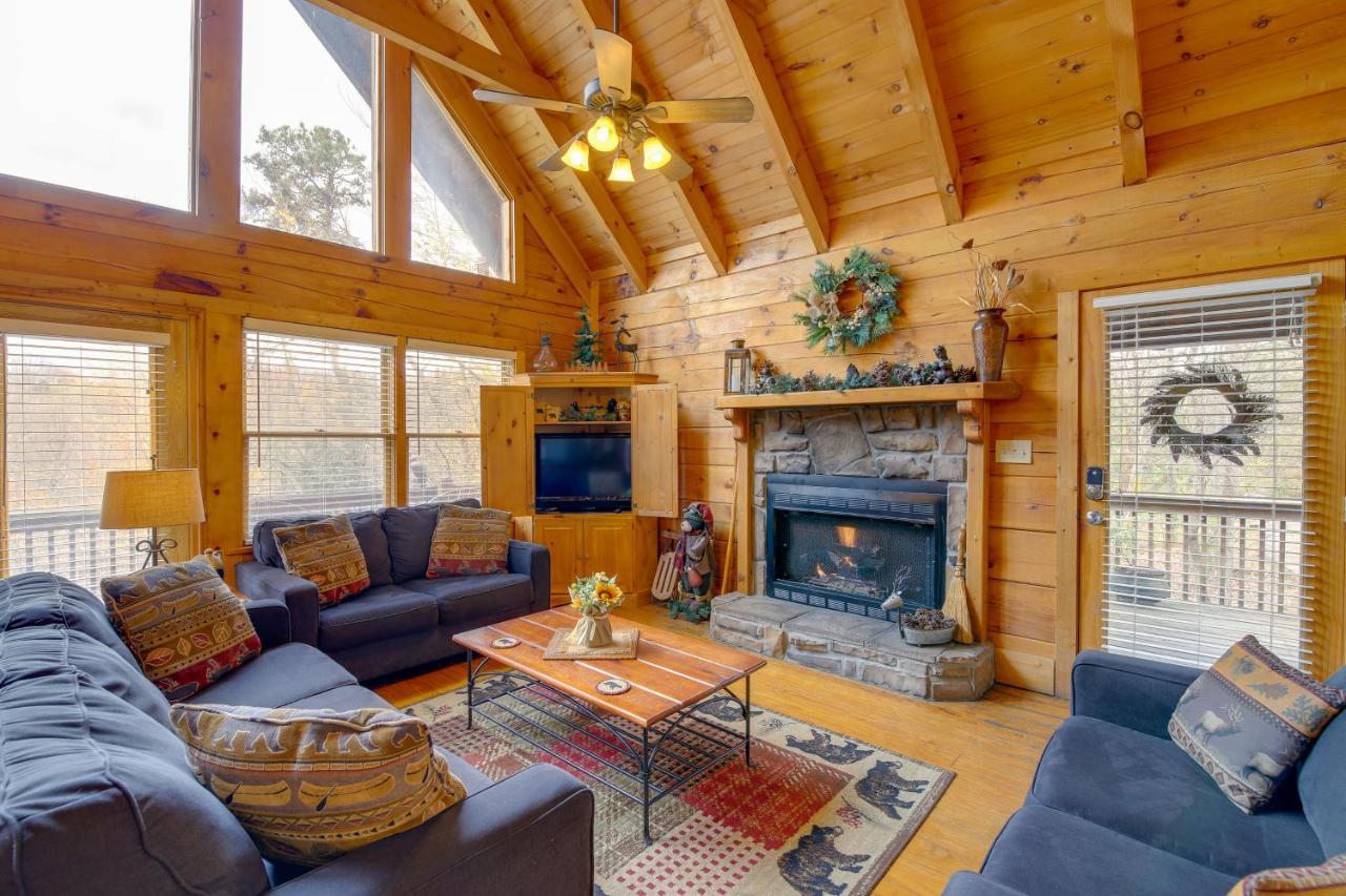 Smoky Mountains Cabin With Hot Tub, Deck And Views! Севьервилл Экстерьер фото
